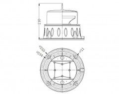 FAA L-864 Flashing 2000cd 60HZ Aircraft Warning Lights