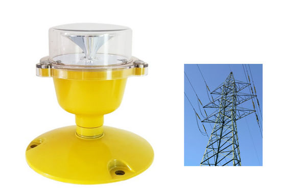 Base de alumínio das luzes de aviso dos aviões do diodo emissor de luz da prova de corrosão 100cd